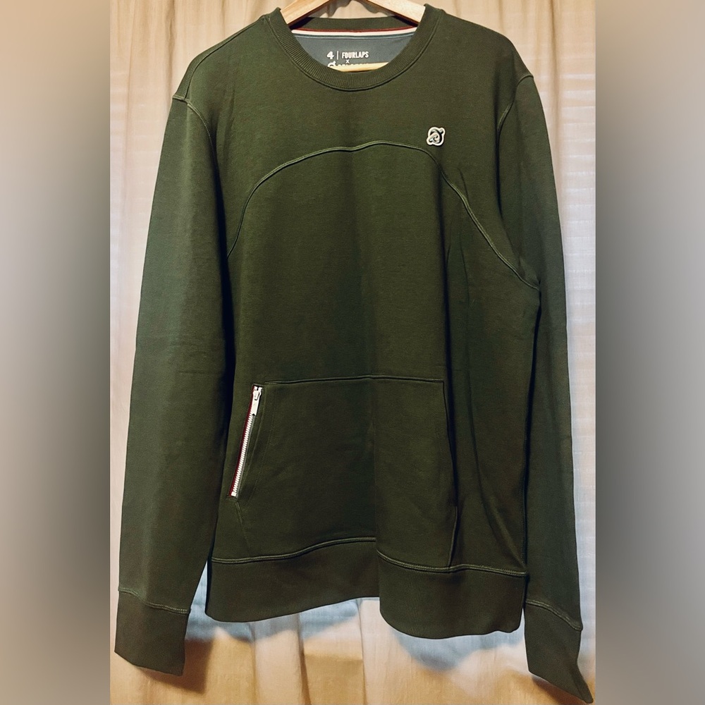 Peloton Men’s Heritage Crewneck Sweatshirt - Picture 1 of 4